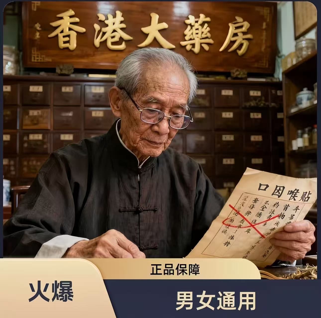 【国货正品】古法呵护草本萃取男女通用贴GL1