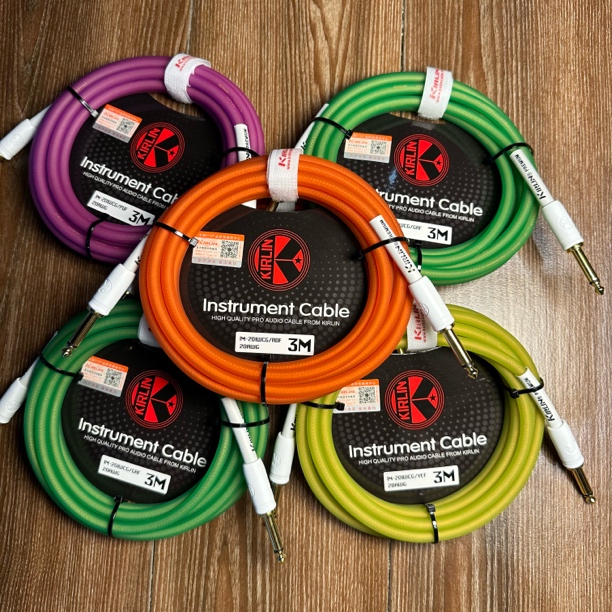 KIRLIN科林吉他线贝斯降噪线雾面磨砂线乐器链接线音箱音频连接线