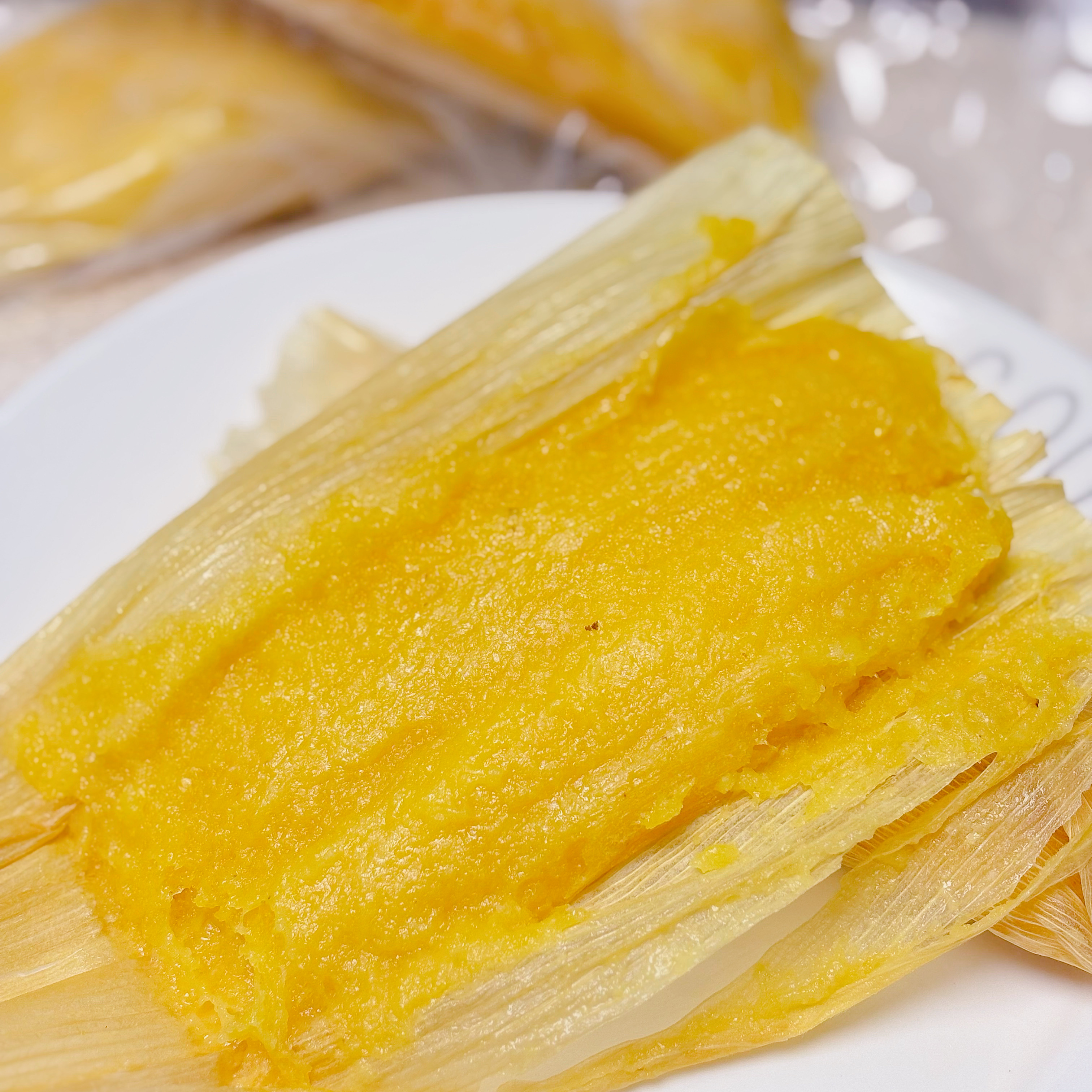 贵州农家手工玉米粑粑可蒸可炸可烤配料表干净健康粗粮早餐