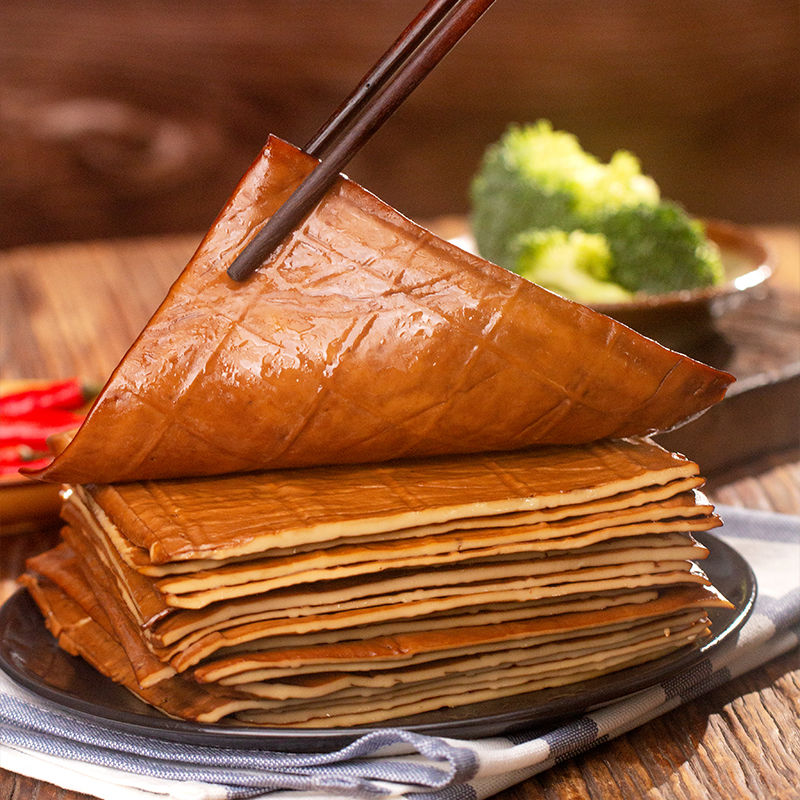 四川牛皮豆干川渝特产开袋即食凉拌烧烤火锅串串