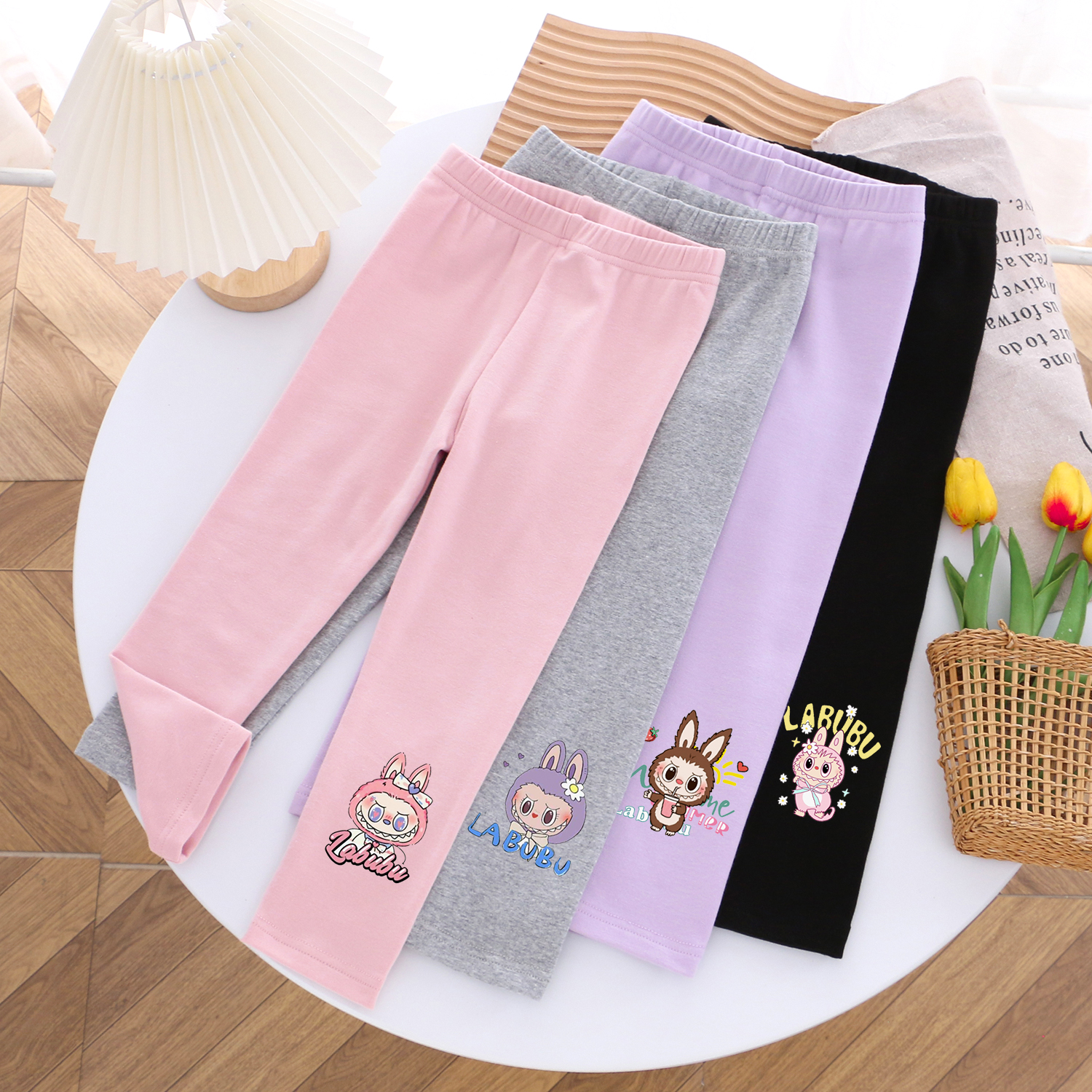 女童纯棉疯狂动物城朱迪长裤子25春秋儿童装宝宝小女孩外穿打底裤