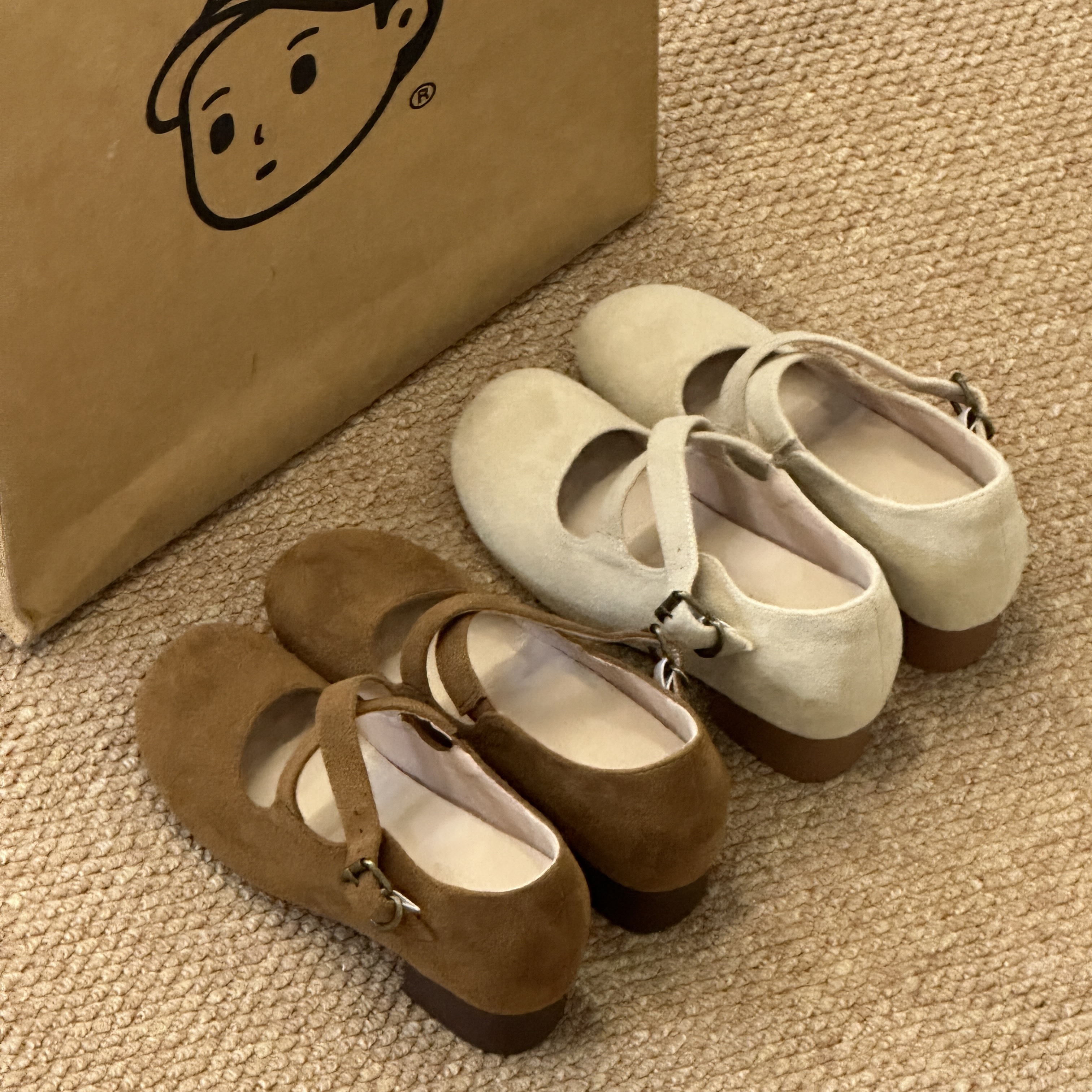 晚睡兰•内增高7cm秋冬新款交叉扣带玛丽珍晚晚鞋女法式温柔浅口