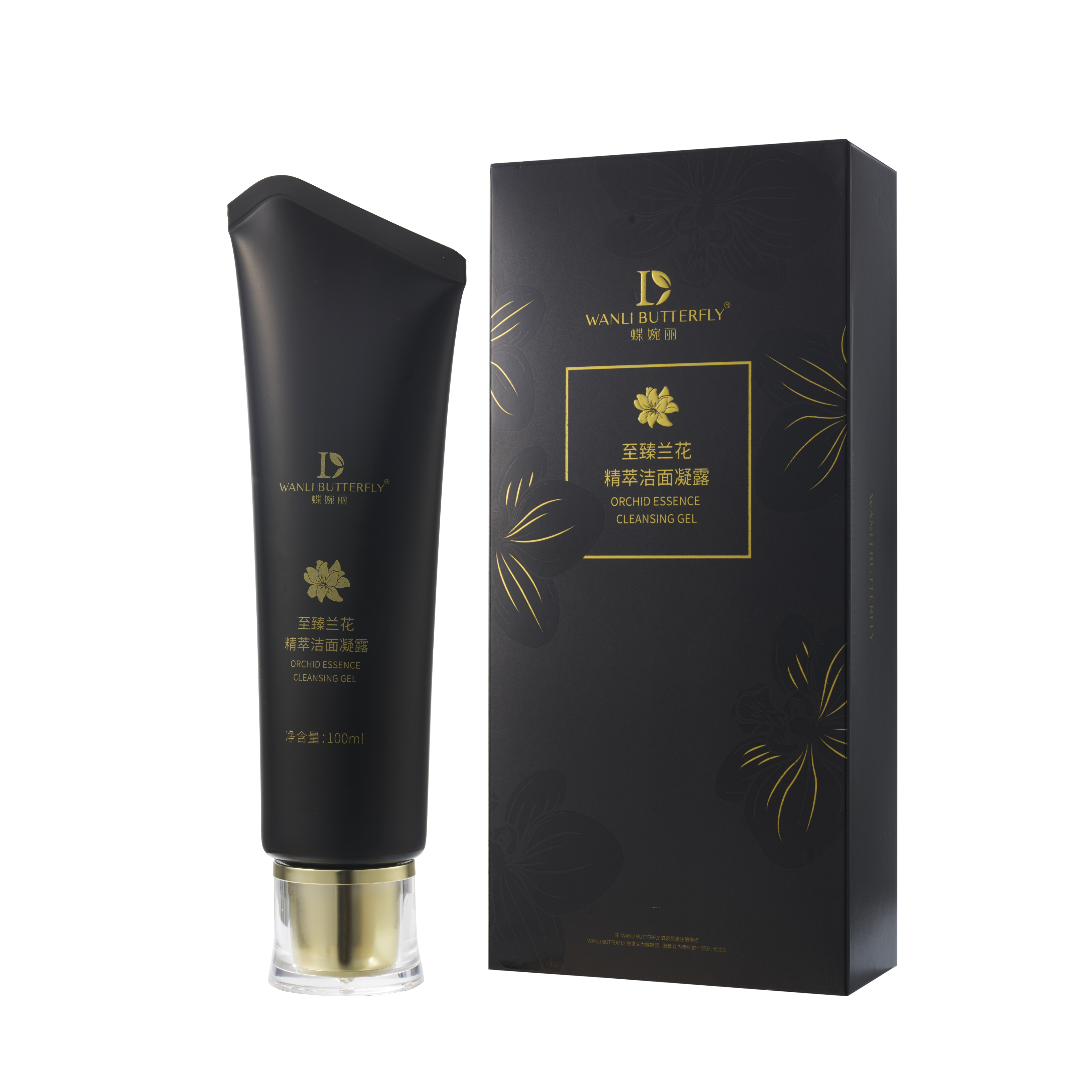 蝶婉丽至臻兰花精萃洁面凝露