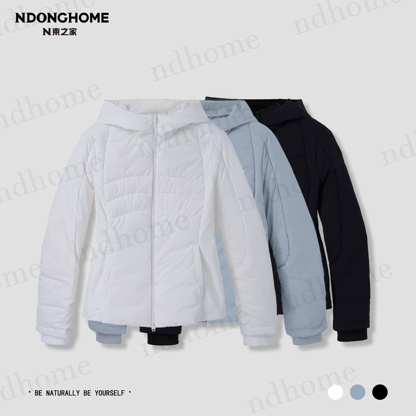 东之家7861轻薄款鹅绒羽绒服