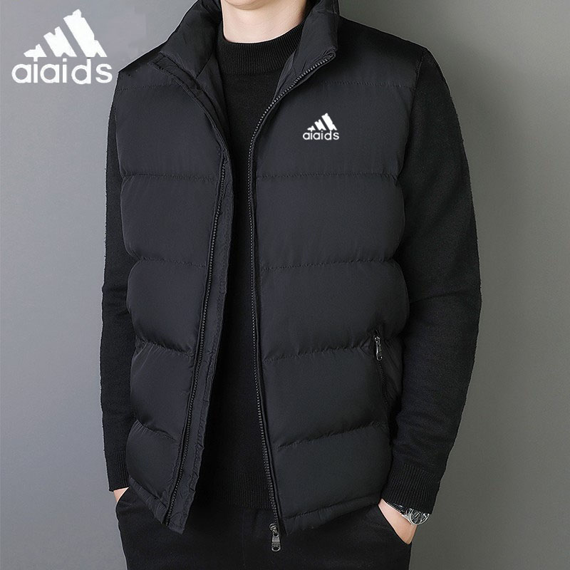 阿.迪精选男士秋冬马甲加厚保暖棉马夹背心男士大码休闲坎肩外套