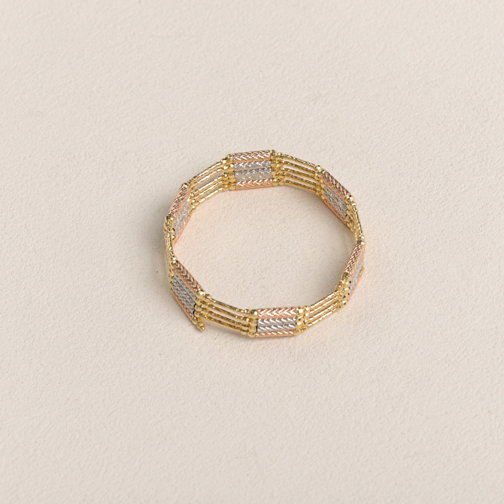 【叭哒不惑】 18K金磁吸项链+手镯两戴款（长约70cm）约10g lf4021