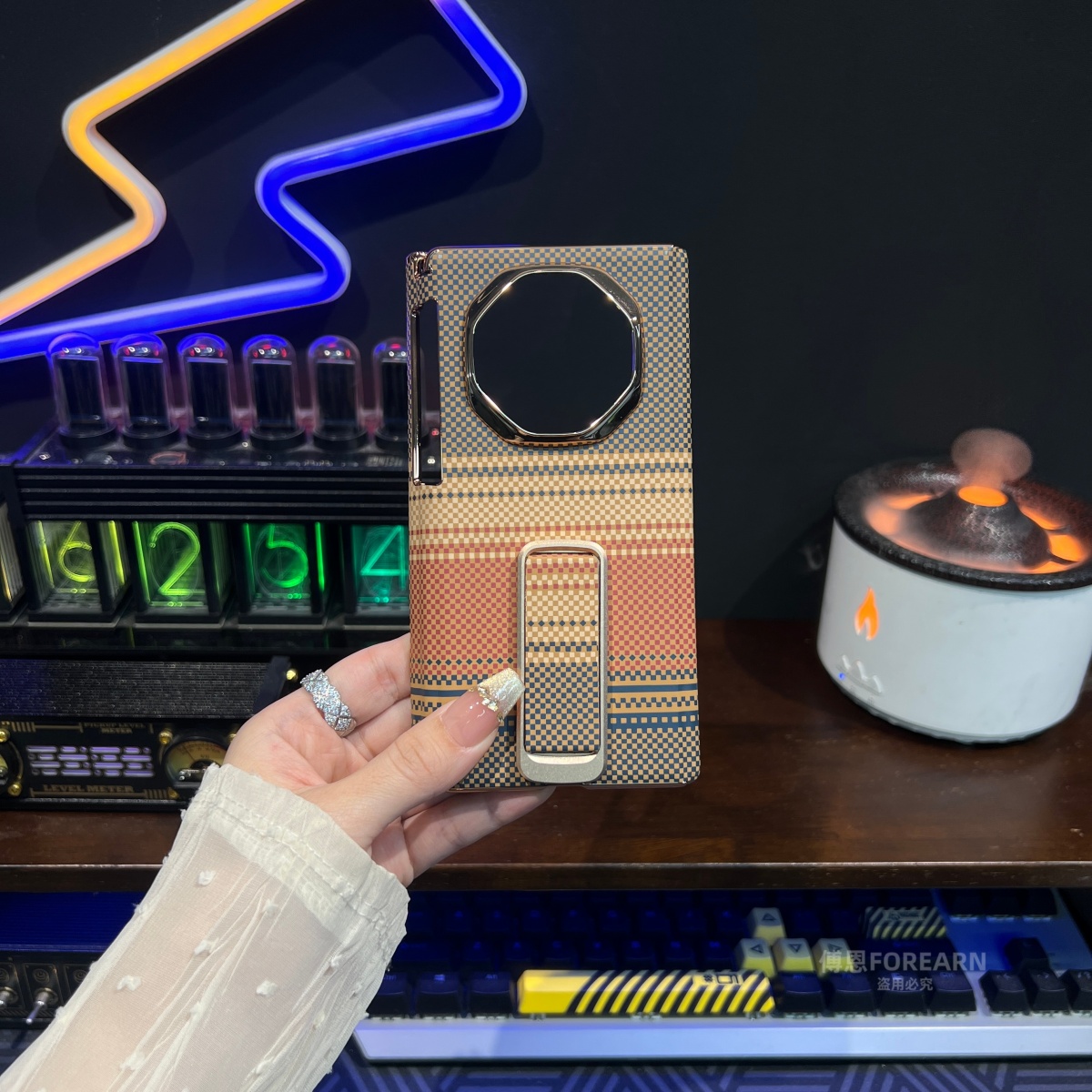 适用于华为matexts手机壳matext全包双中轴xts真皮xt折叠屏保护套