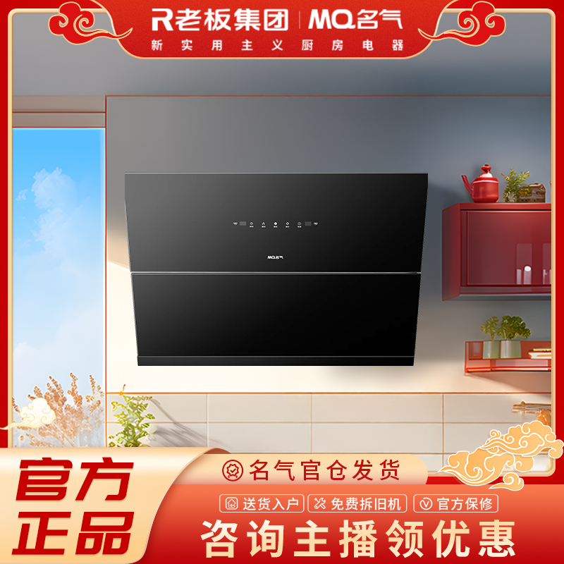【老板集团出品】名气小黑翼proA316厨房23立方大吸力小尺寸油烟机