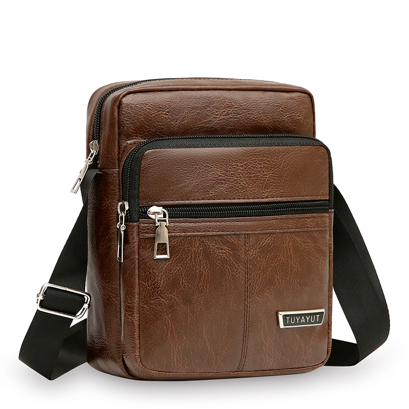 百搭男士包轻便旅行单肩包男包新款休闲包手机包大容量男斜挎包潮