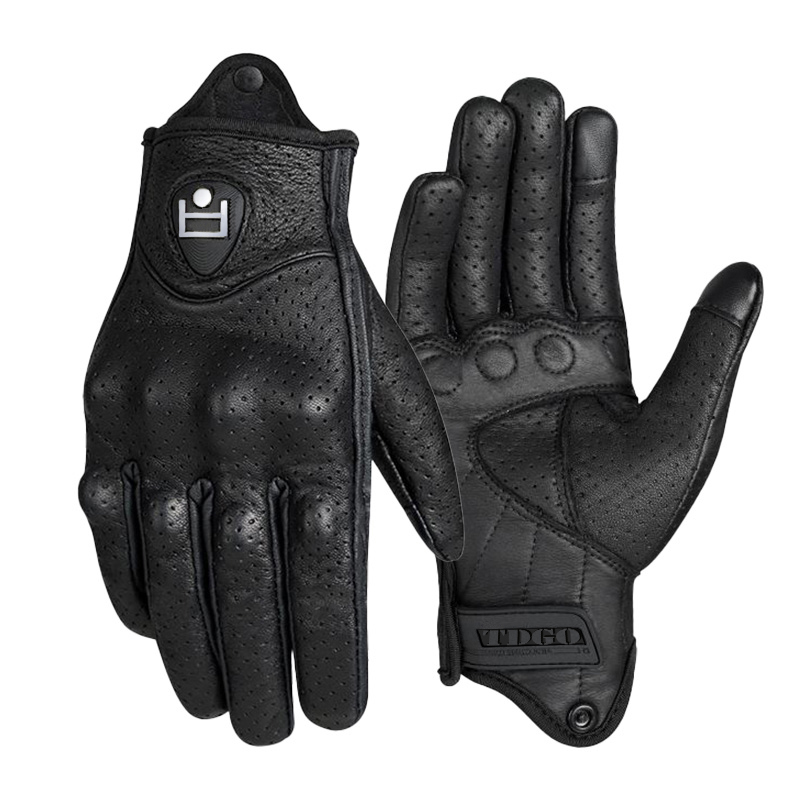 摩托车骑行手套四季通用摩旅装备防摔带触屏男女机车手套冬季保暖