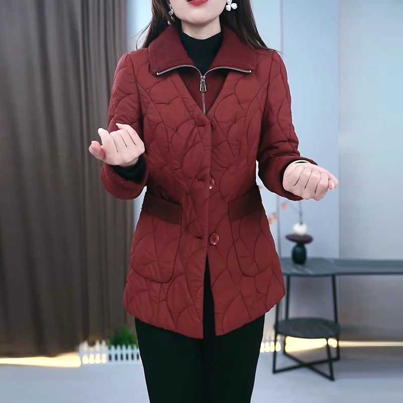 保暖洋气短外套冬装显瘦加厚保暖棉衣棉服2025秋冬轻薄减龄新款显