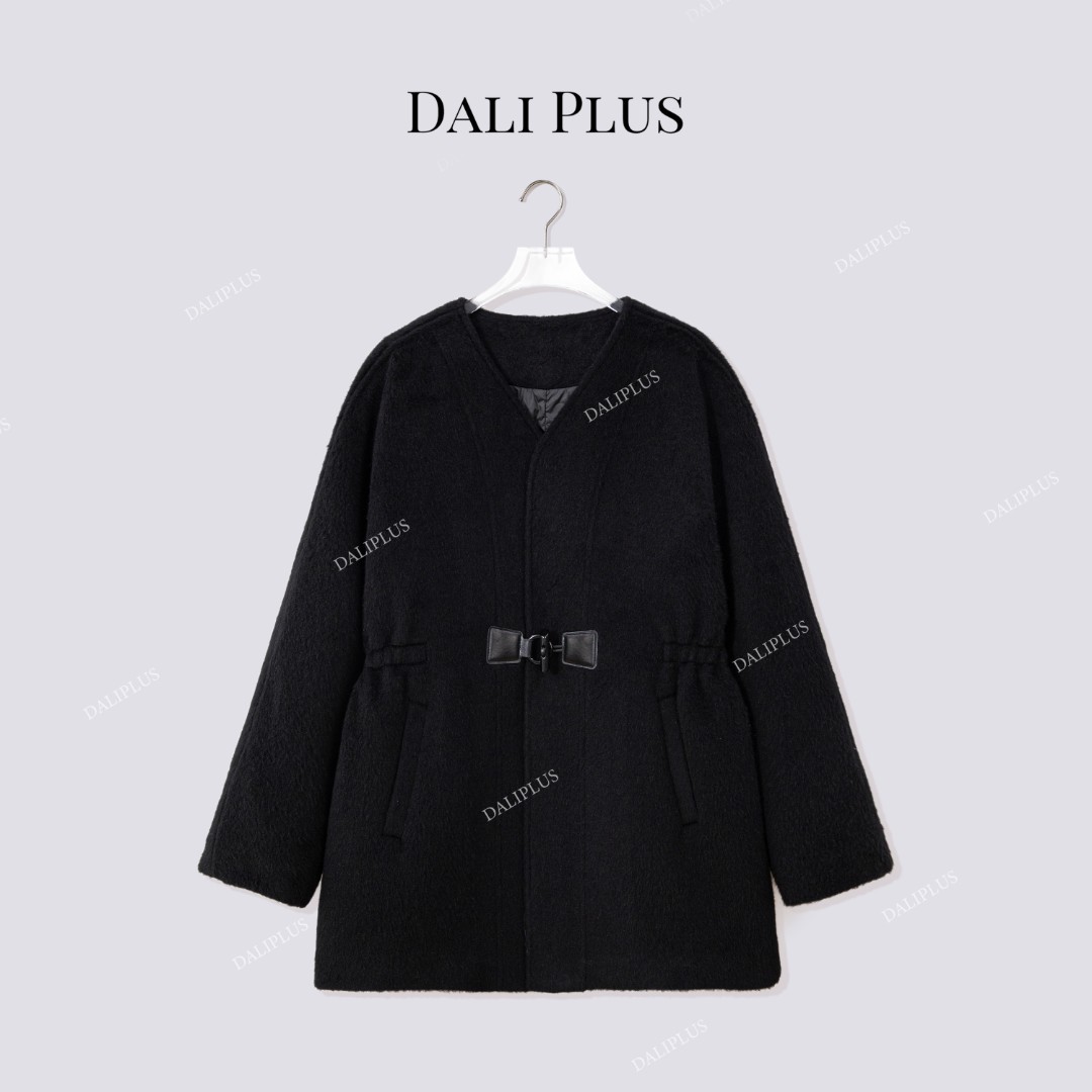 DALI PLUS20苏力80羊毛”收腰新国标95鹅绒大衣温暖加倍-D5ST1552