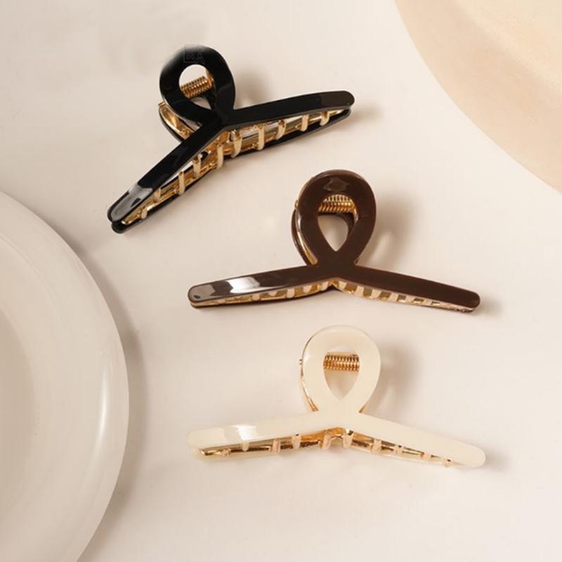 适合发量少的抓夹新款发夹女后脑勺中号头发夹子高级感小号鲨鱼夹