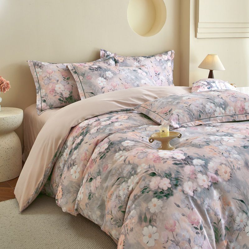 FANYUE/繁悦新款秋冬加厚全棉四件套100纯棉磨毛被套床单床上用品