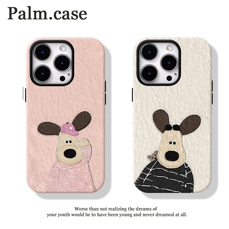 菲林二合一适用华为/oppo/vivo/小米/一加/苹果16手机壳情侣小狗