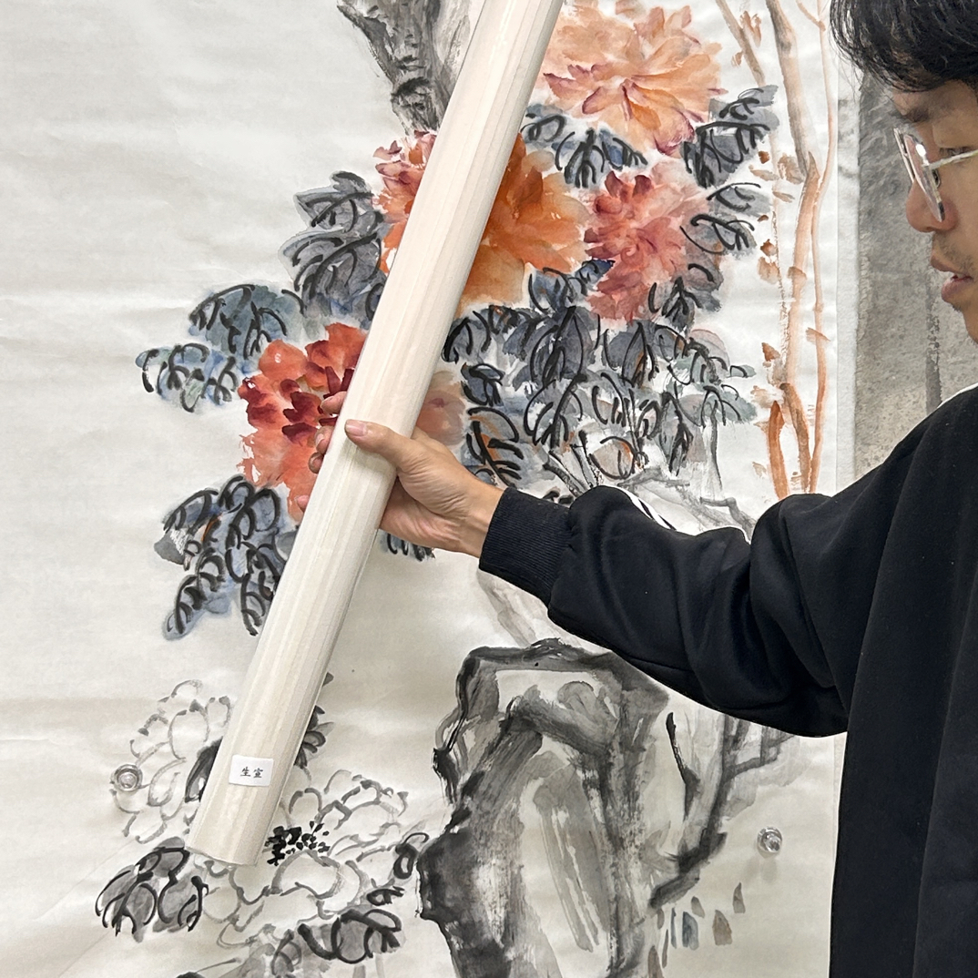 特净皮四尺生宣10张，非遗古法手工纸