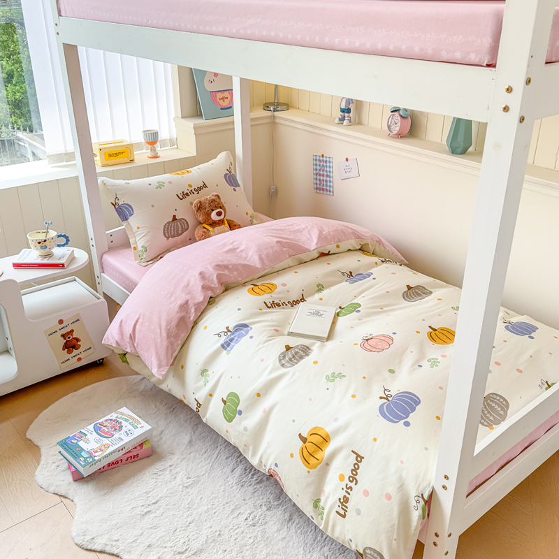 【女生宿舍六件套】寝室上下铺通用全棉纯棉三件套拎包入住五件套件