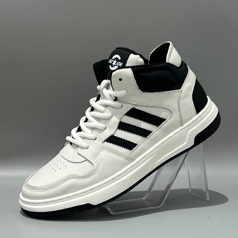 卡汐沐『精选』力荐！男鞋新款韩版小白鞋潮流时尚系带百搭休闲皮鞋