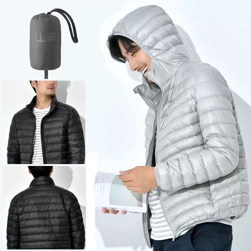 波司登极地反季清仓轻薄羽绒服男士立领大码青年超轻薄修身羽适用