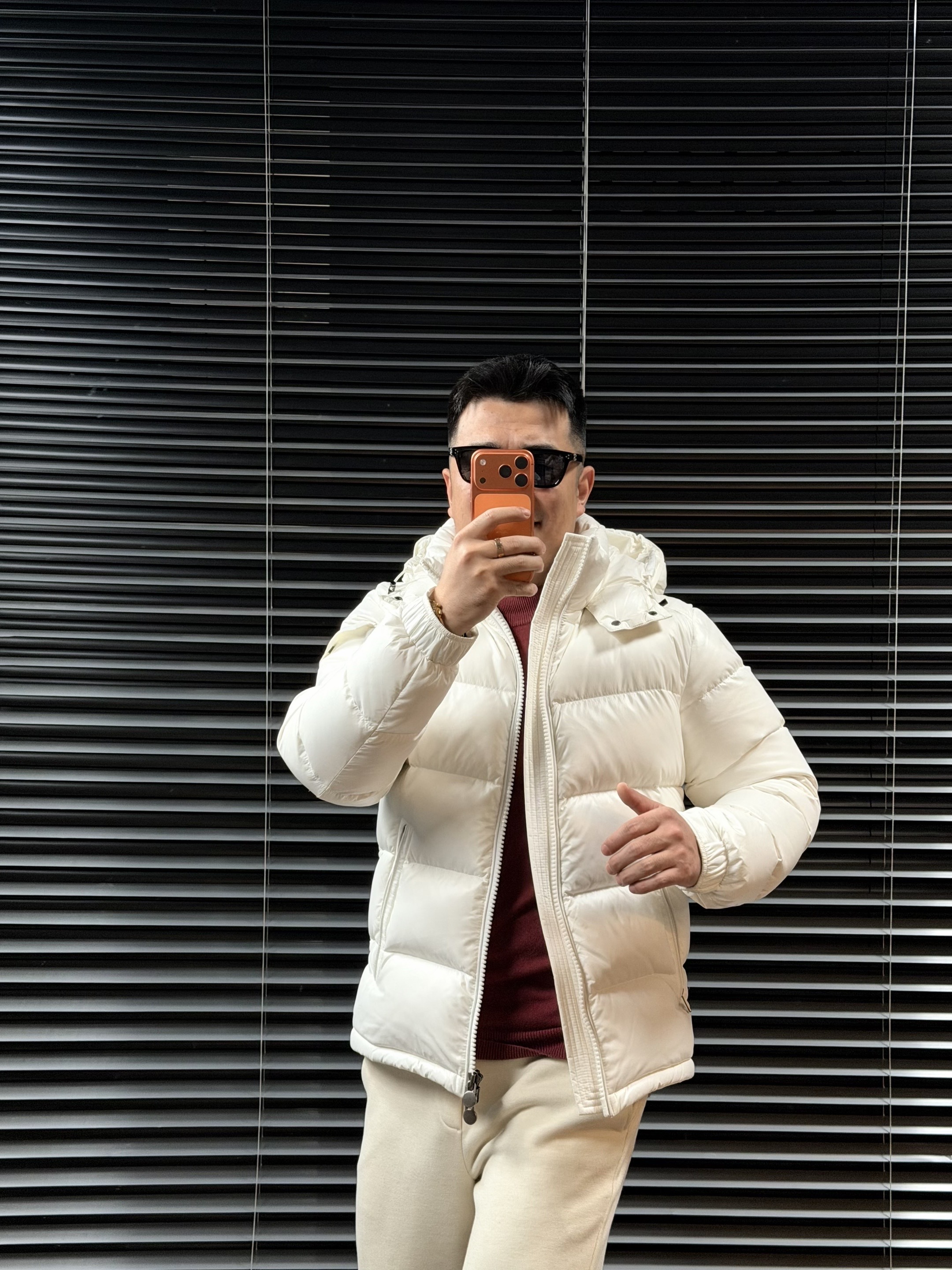 澳洲加拿大奢鹅【90白鹅绒】冬季男女同款轻奢连帽可脱帽时尚羽绒服