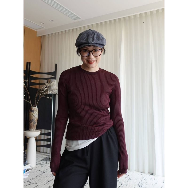 【炒鸡显瘦】LIY醋酸瘦身打底衫