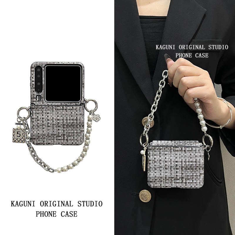 简约编织带支架适用华为purax折叠手机壳pocket2女款全包mixflip2