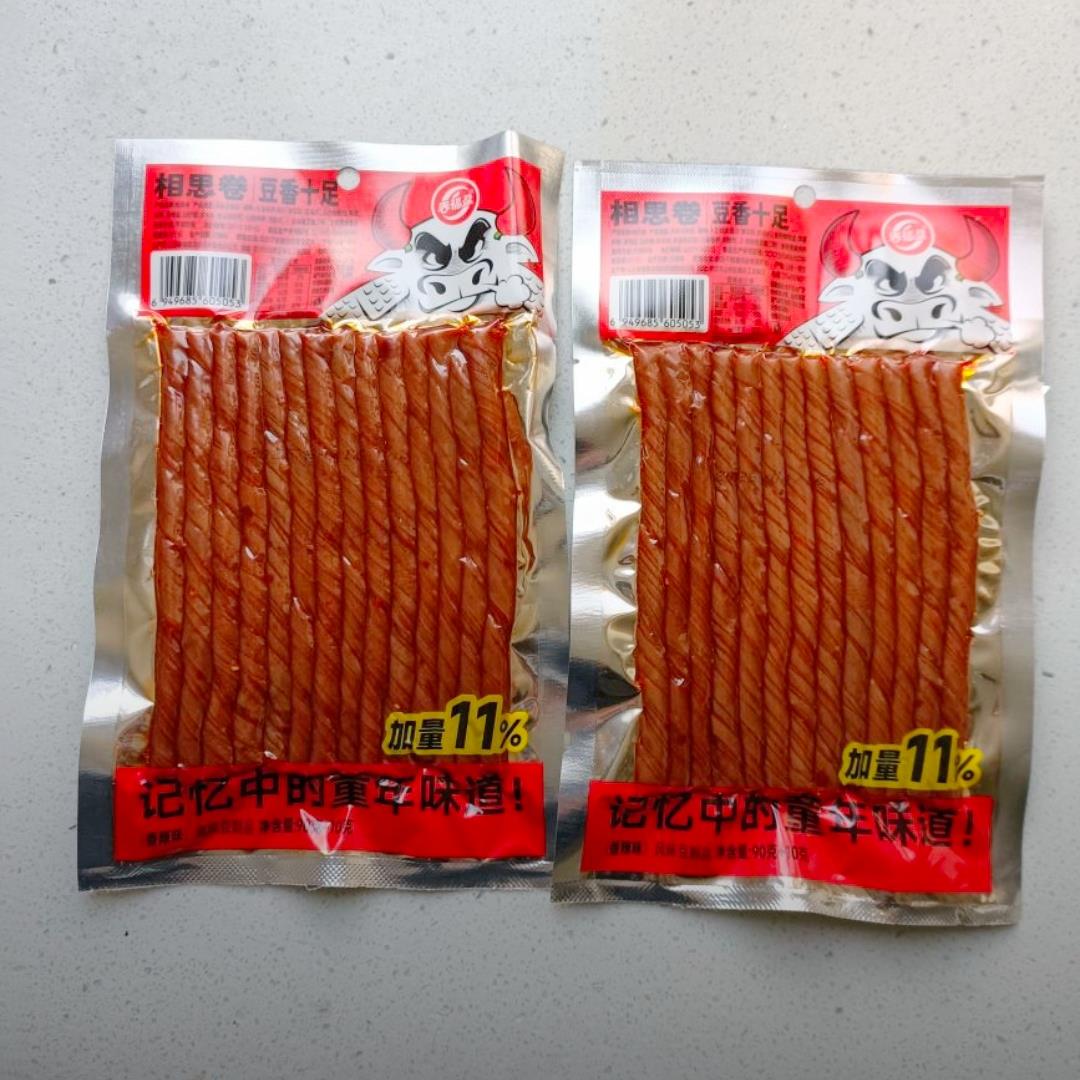新货【春福盈】相思卷老式大豆筋辣条怀旧零食麻辣儿时零食香辣解