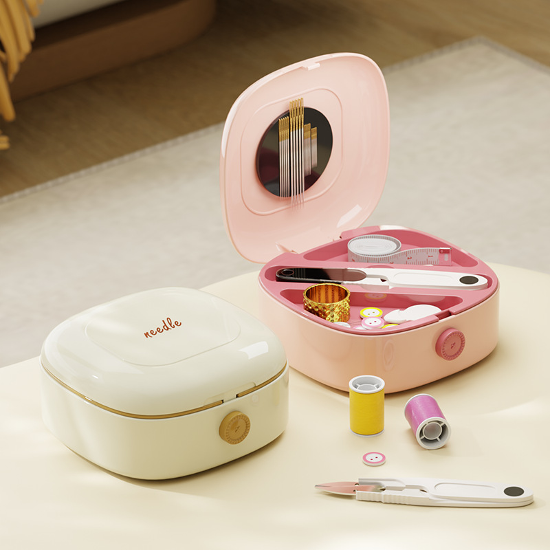 KL磁吸针线盒家用套装家庭宿舍高档实用带线缝补神器免穿针线
