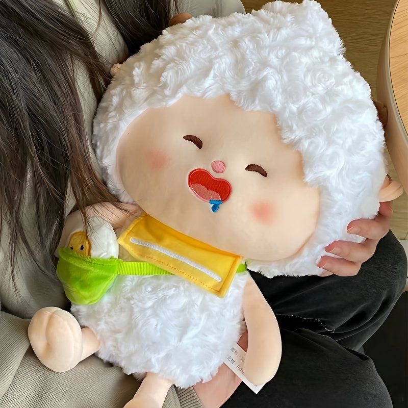 【吐司】背包款懒羊羊玩偶公仔创意生日礼物少女女朋友同学闺蜜