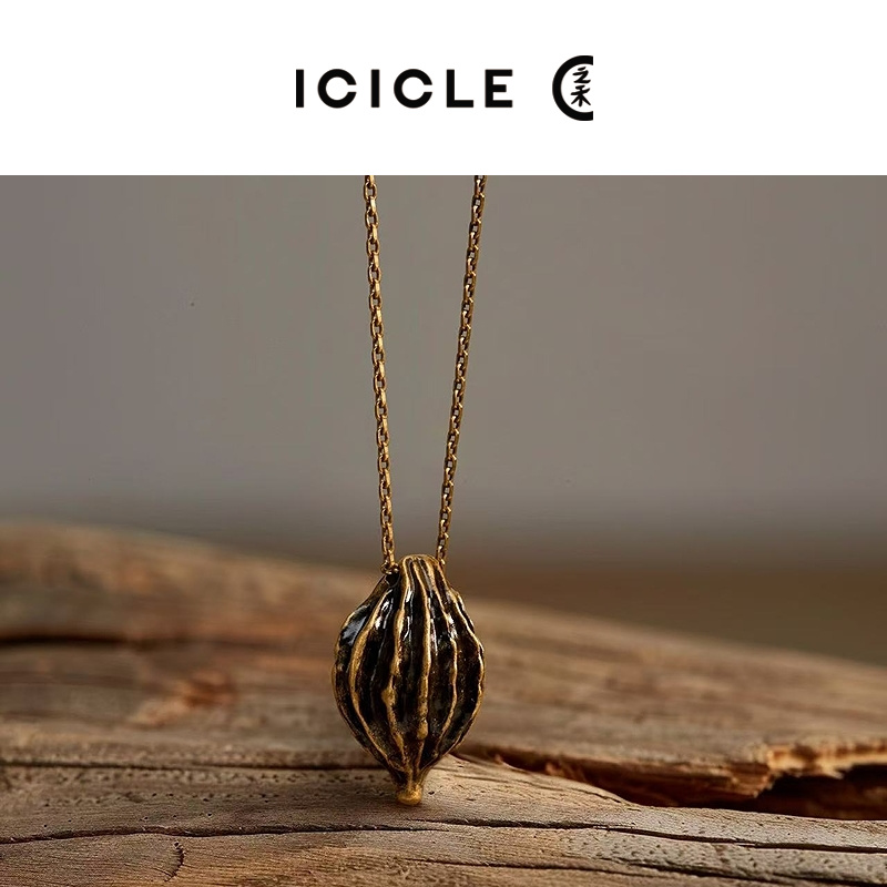 合金项链 ICICLE之禾25秋冬新品铜镀金铜锌合金项链男女同款1765