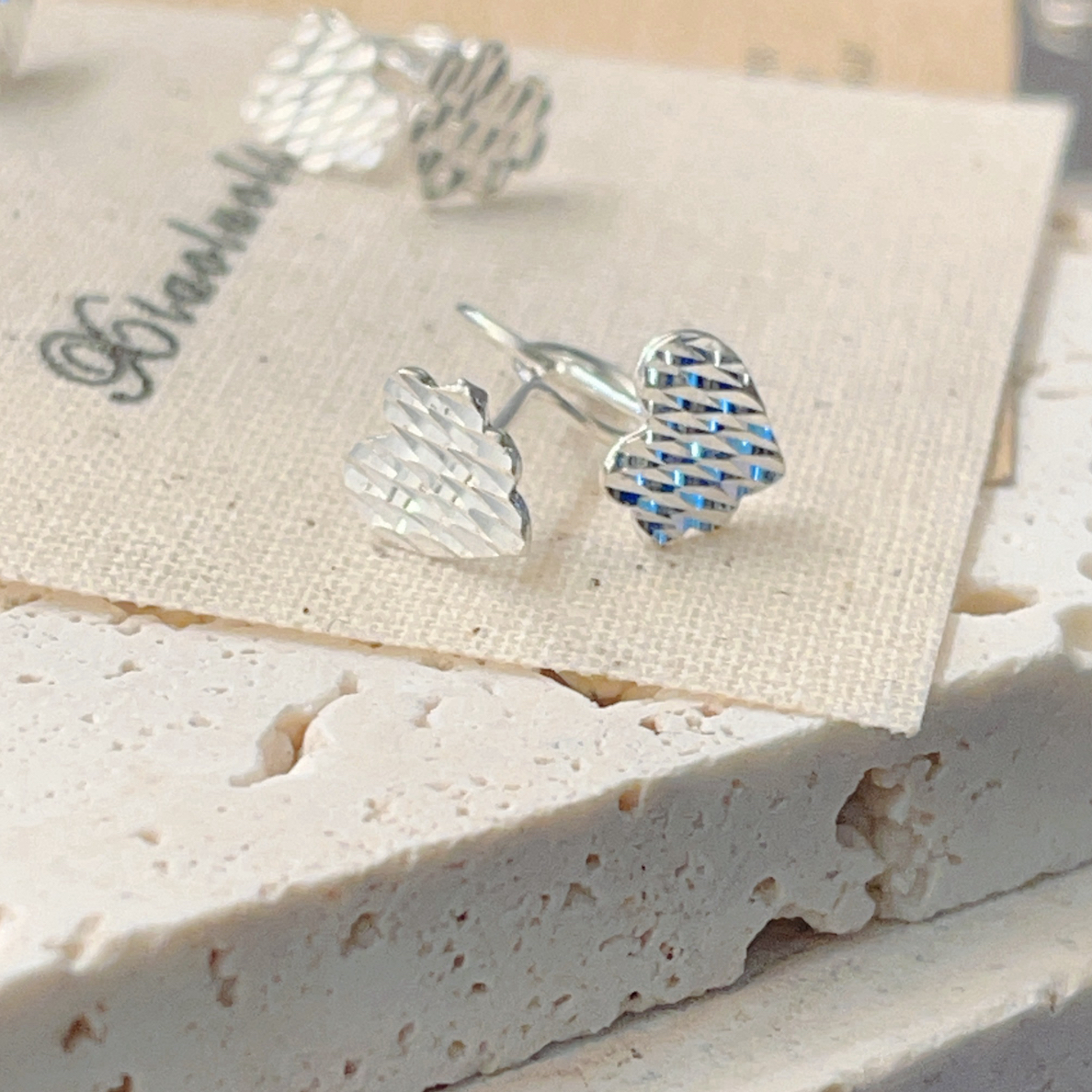 足银耳饰 纯银耳饰超甜好看时尚气质