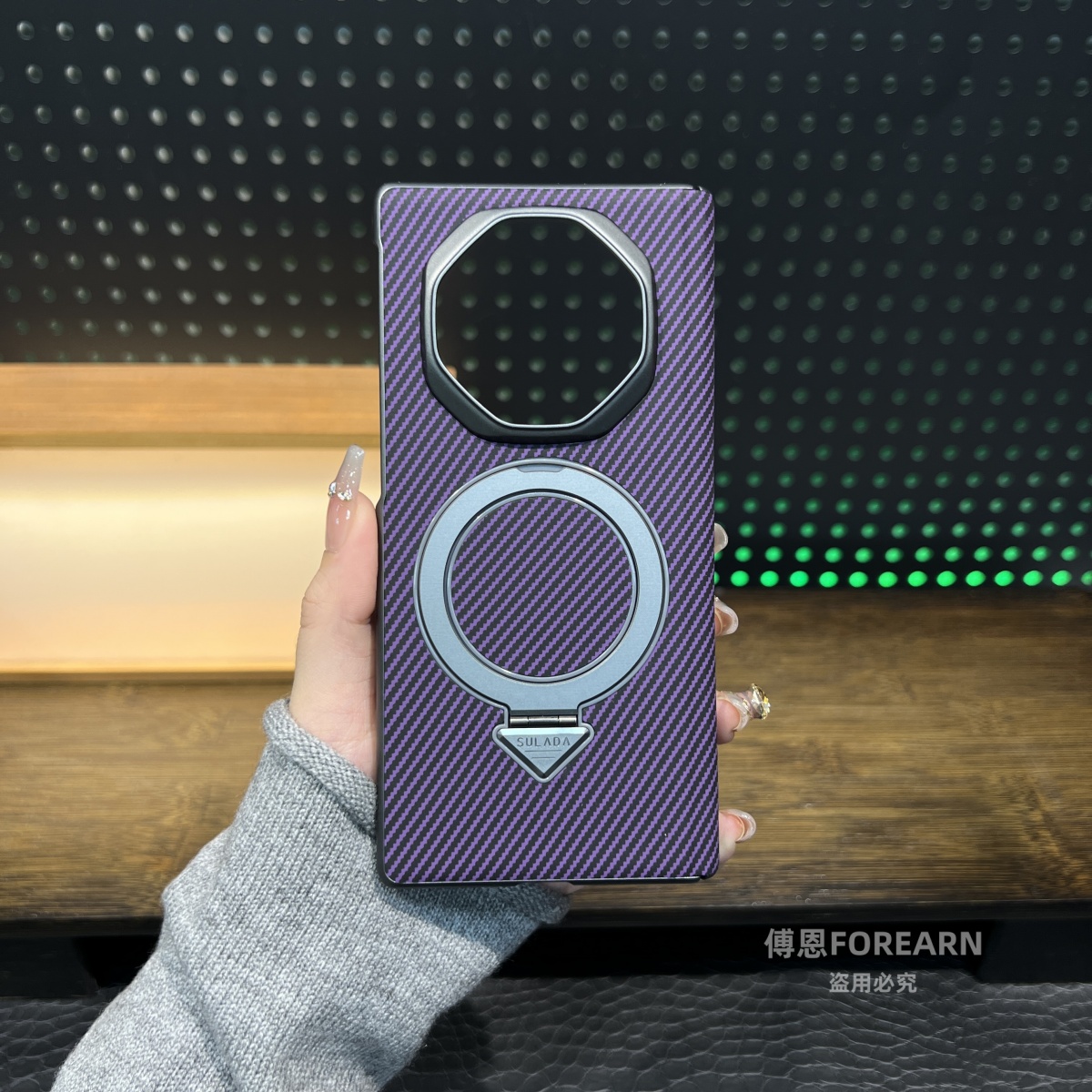 适用于华为matexts手机壳三折叠屏新款mate xts磁吸支架保护套款