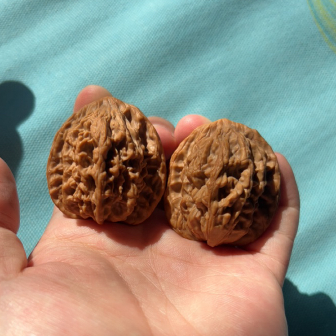 文玩核桃一物一图麦穗小众虎头微修