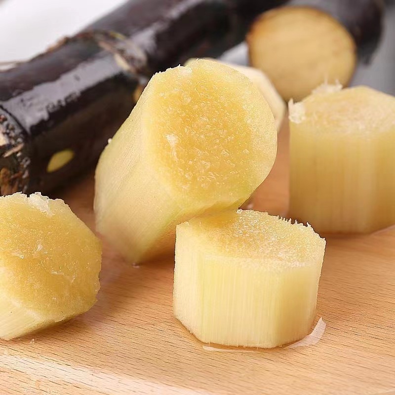 【新鲜甘蔗2025】广西黑皮甘蔗新鲜现砍当季水果脆甜多汁可榨汁