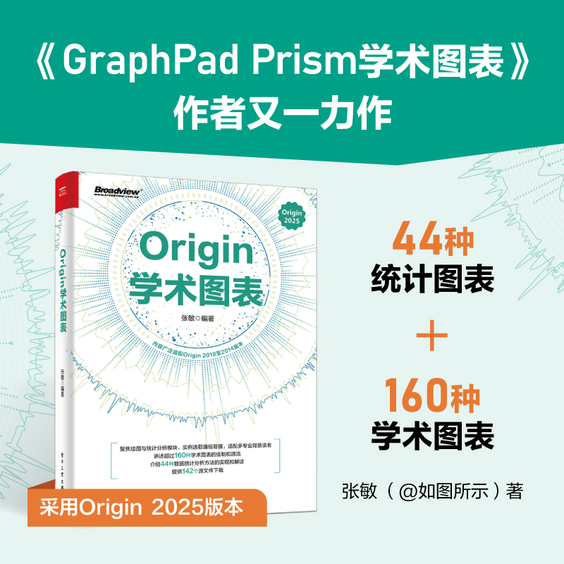 Origin学术图表    正版图书   电子工业出版社出版