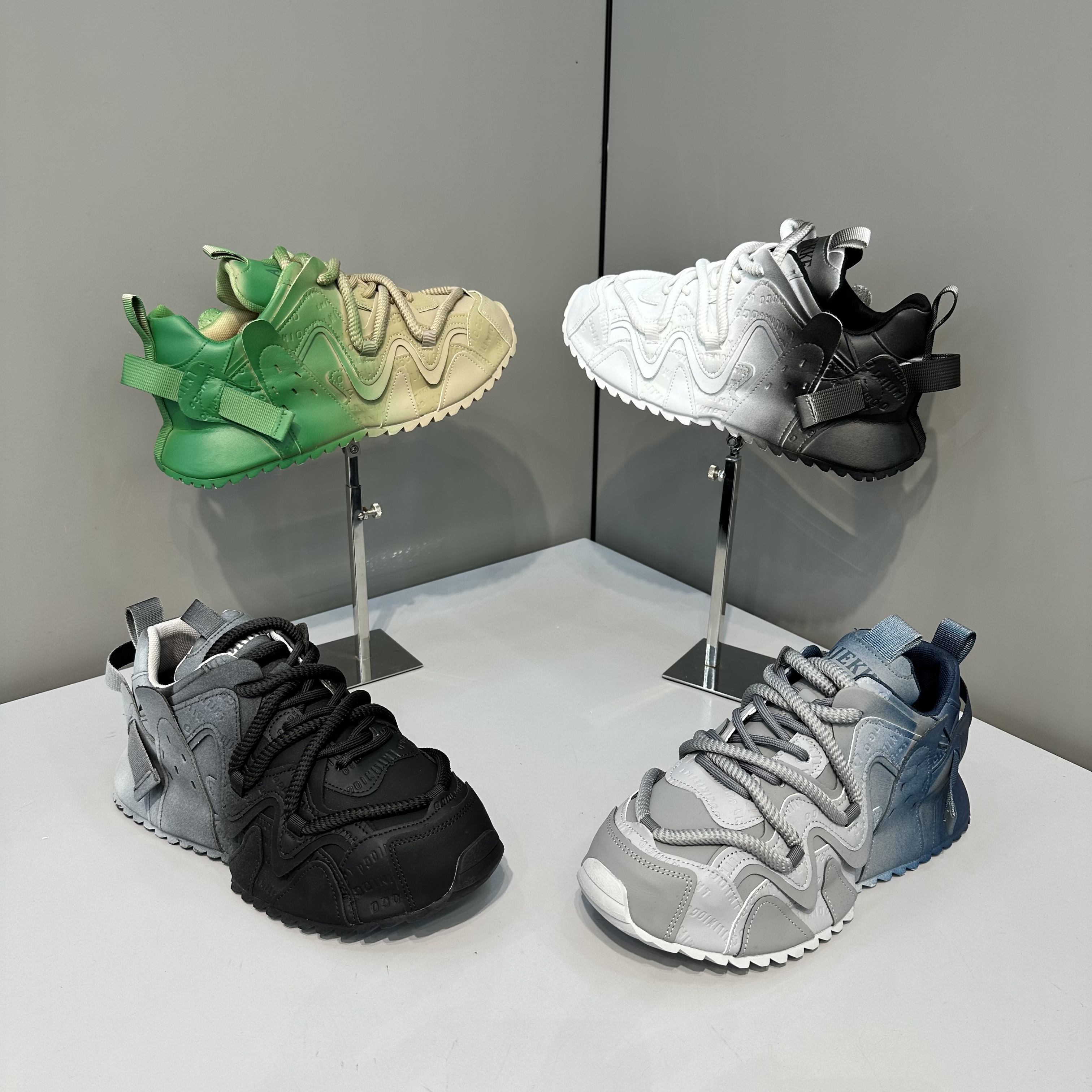 欧洲站潮牌男士运动时尚青春小众百搭舒适日常潮流潮鞋（皮鞋尺码）