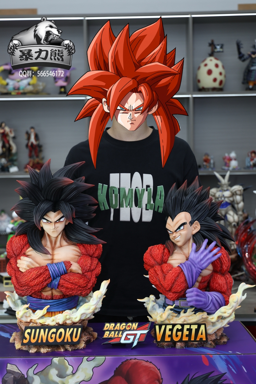 【暴力熊GK】先行 超四悟空半身像龙珠GT