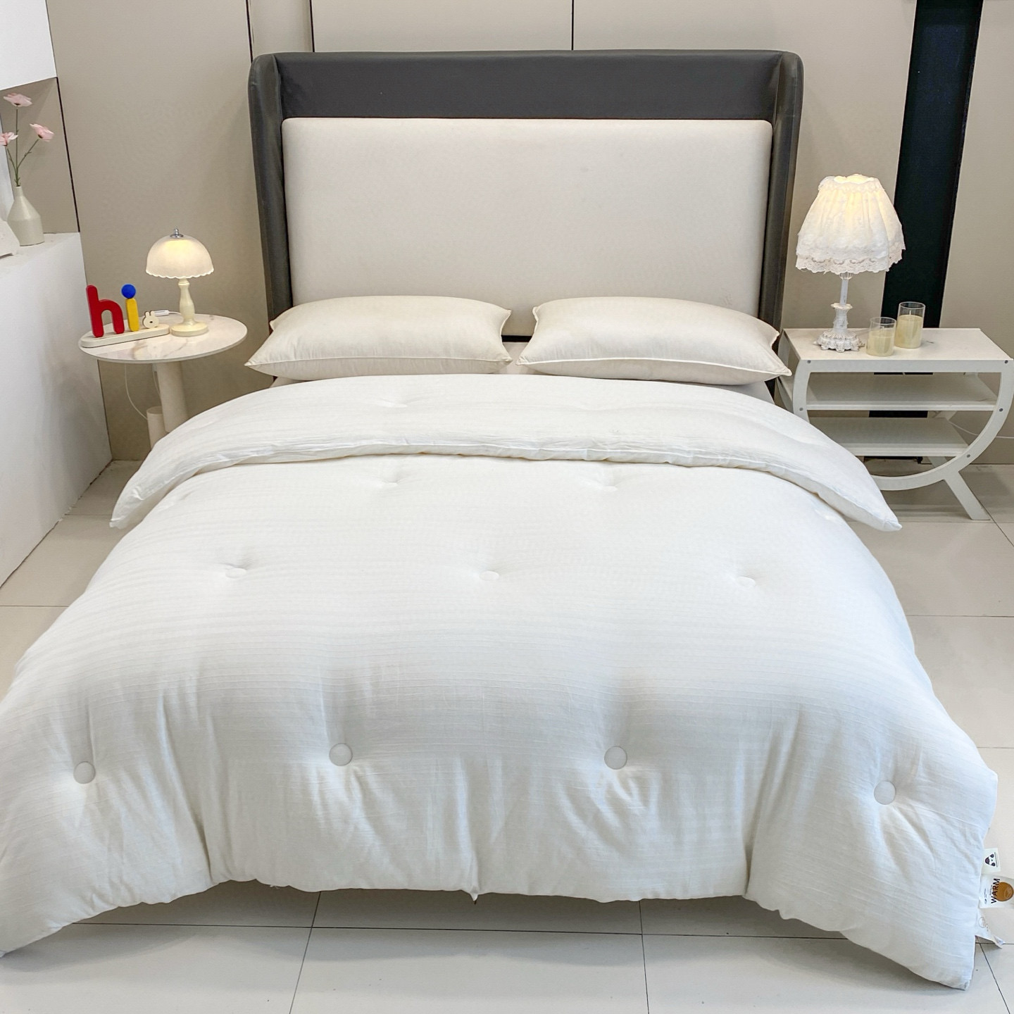 13372原棉提花纱洗工艺秋冬被大豆被柔软亲肤吸被好被子条纹提花