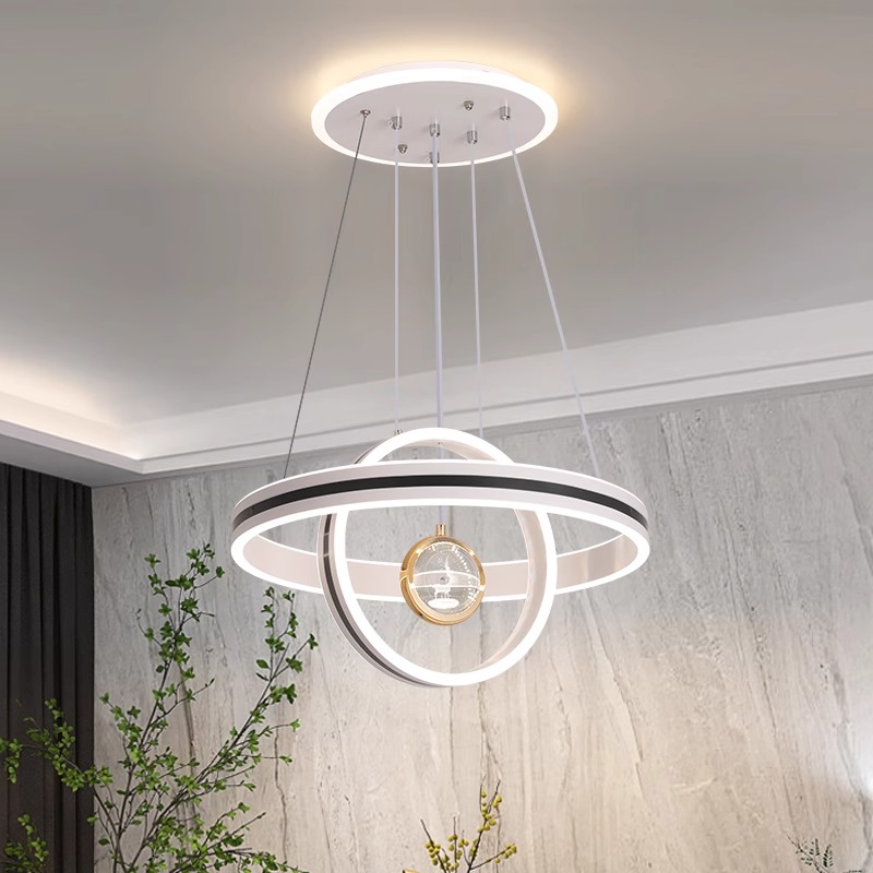 2025年新款餐厅灯吊灯创意个性艺术饭厅水晶吊灯高级感主灯餐桌灯