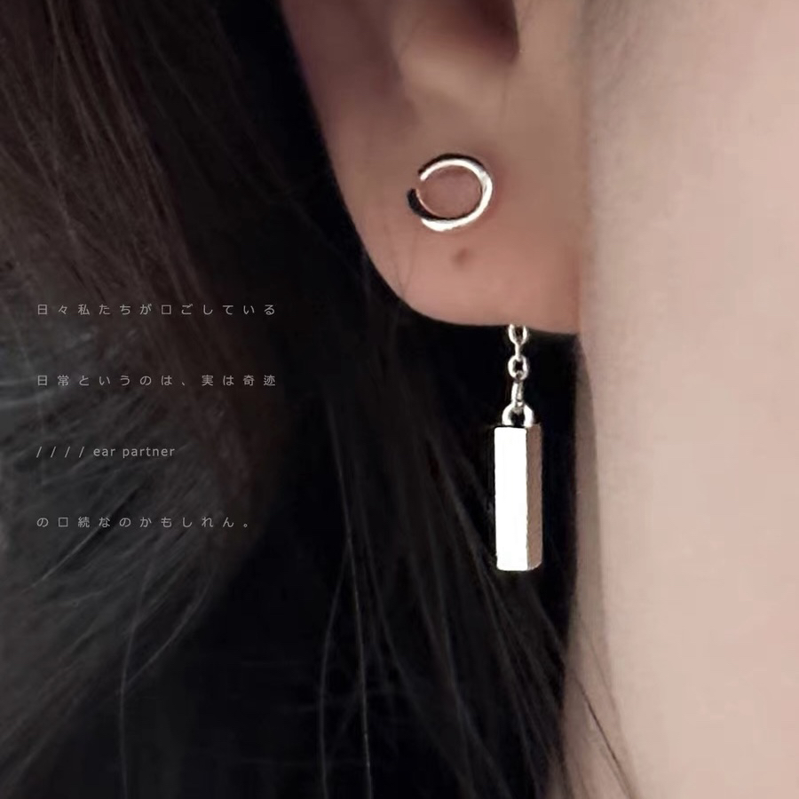 铜合金耳饰 流苏耳坠925银针耳钉女小众设计高级感独特耳环耳饰