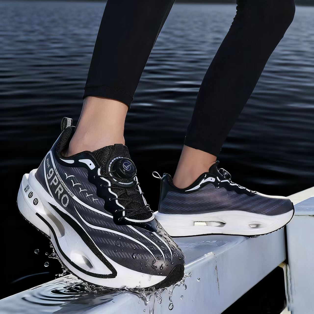 赤兔9代pro儿童跑步鞋皮面防水男童鞋子8-12岁中大童小学生运动鞋