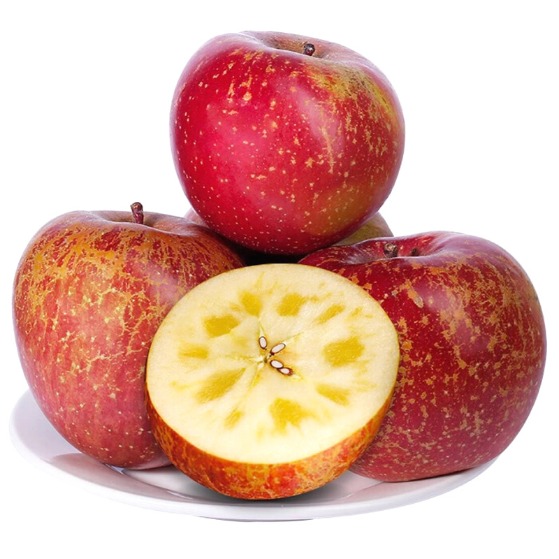 （卓影甄选）当季新鲜大凉山盐源丑苹果冰糖心苹果四川红富士苹果