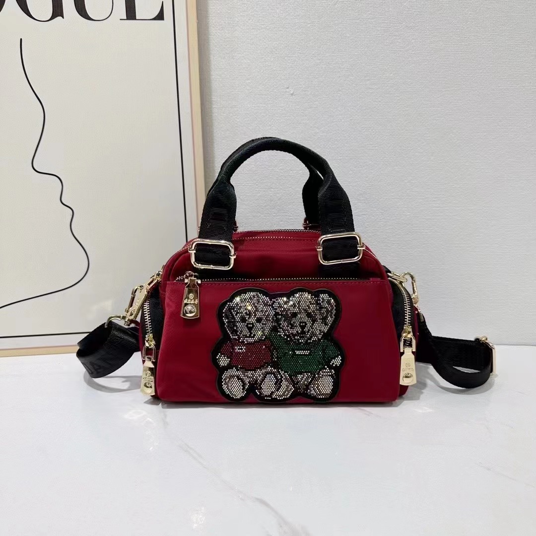 【达人优选】正品欧菲亚丹时尚百搭防泼水包包轻便多隔层手提斜挎包