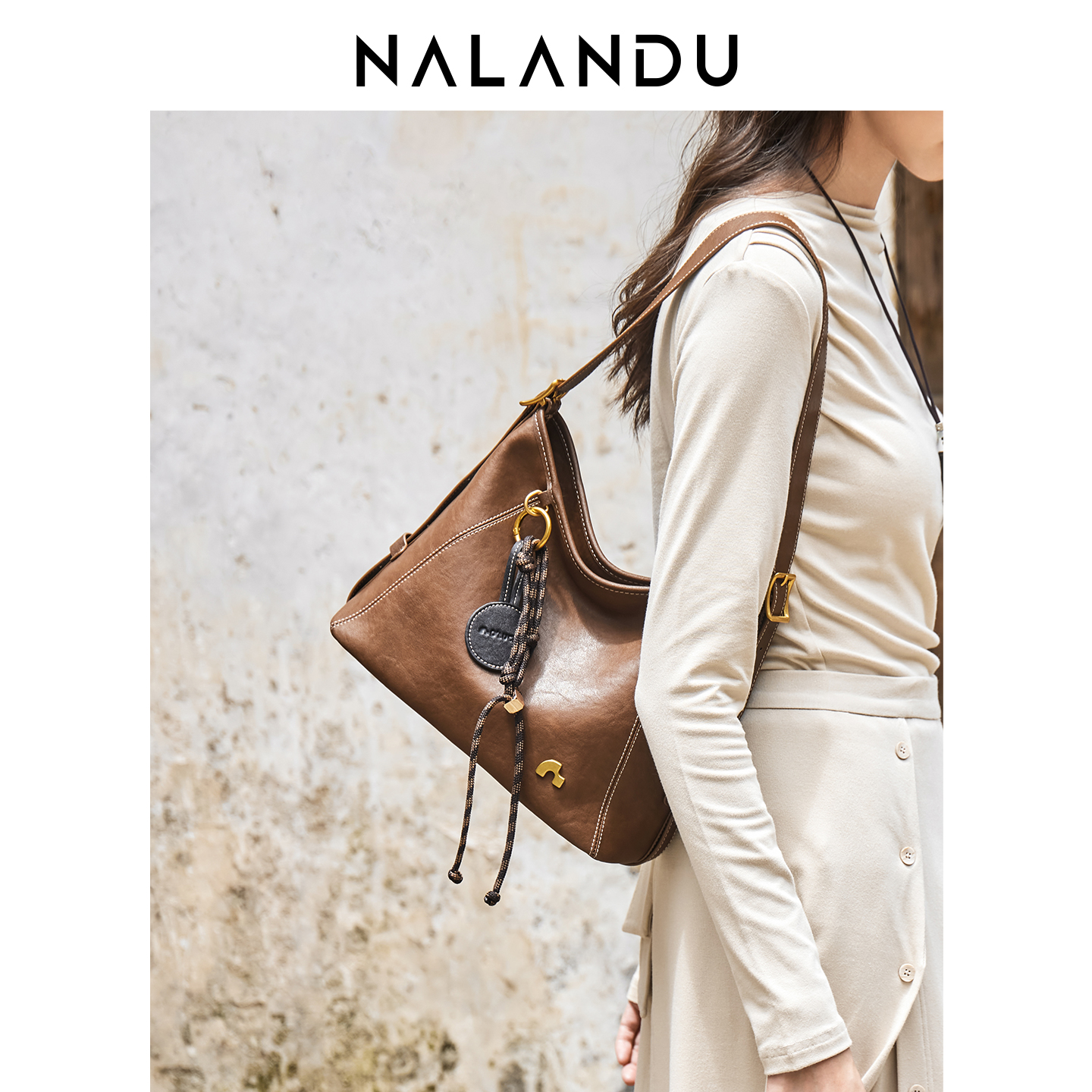 纳兰杜托特包hobo女包包女款爆款2025新款休闲百搭女士单肩斜挎包