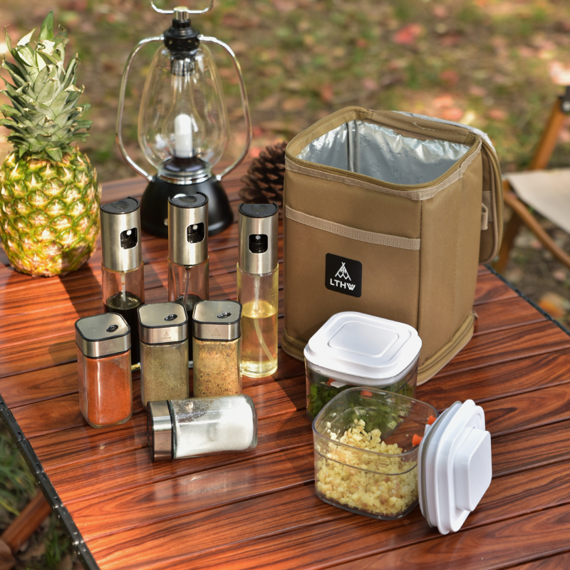 LTHW旅腾露营调味瓶套装户外便携式调料瓶野餐佐料瓶油瓶调料收纳