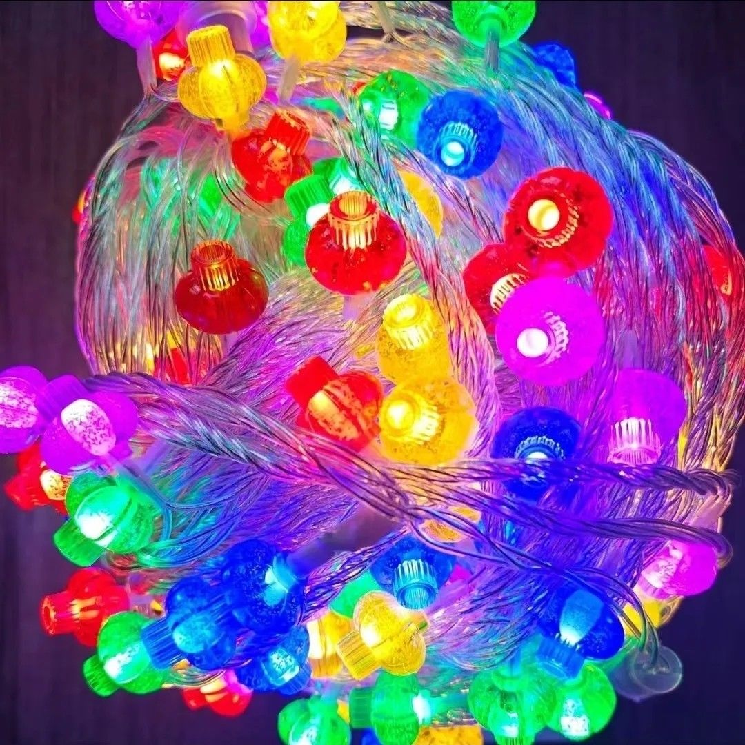 LED彩灯串灯户外防水新年装饰灯春节氛围灯彩灯笼