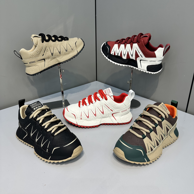 KRY潮牌新款男士运动时尚秋冬加厚青春小休闲众高端个性潮流潮鞋