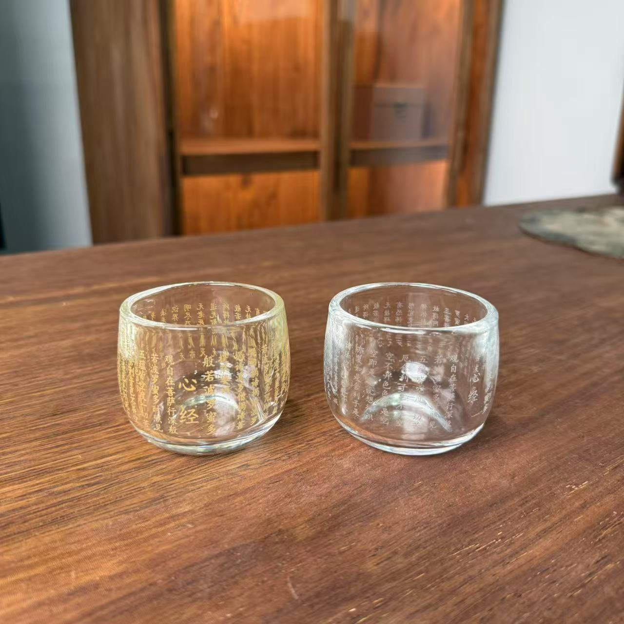 玻璃心经对杯 MC100