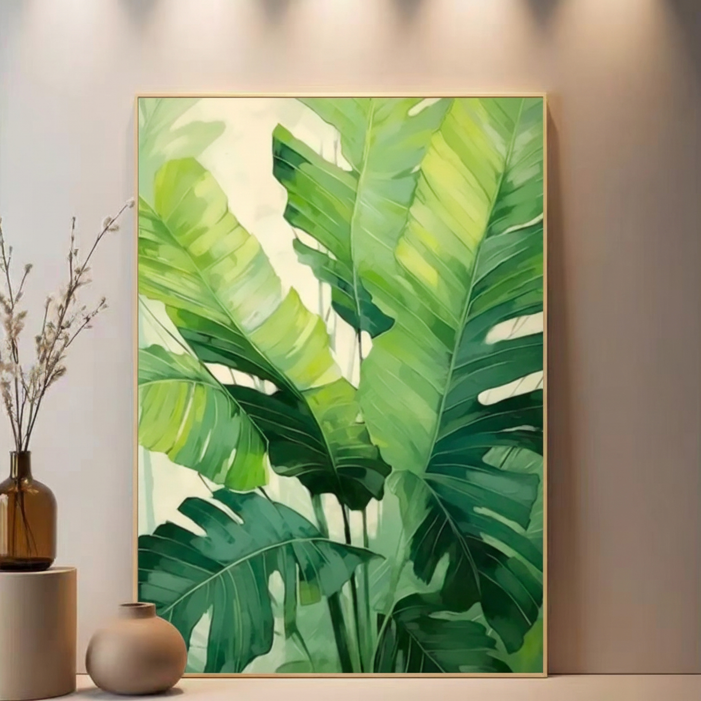 家大业大寓意好DIY数字油画成人手工手绘装饰画治愈玄关客厅挂画