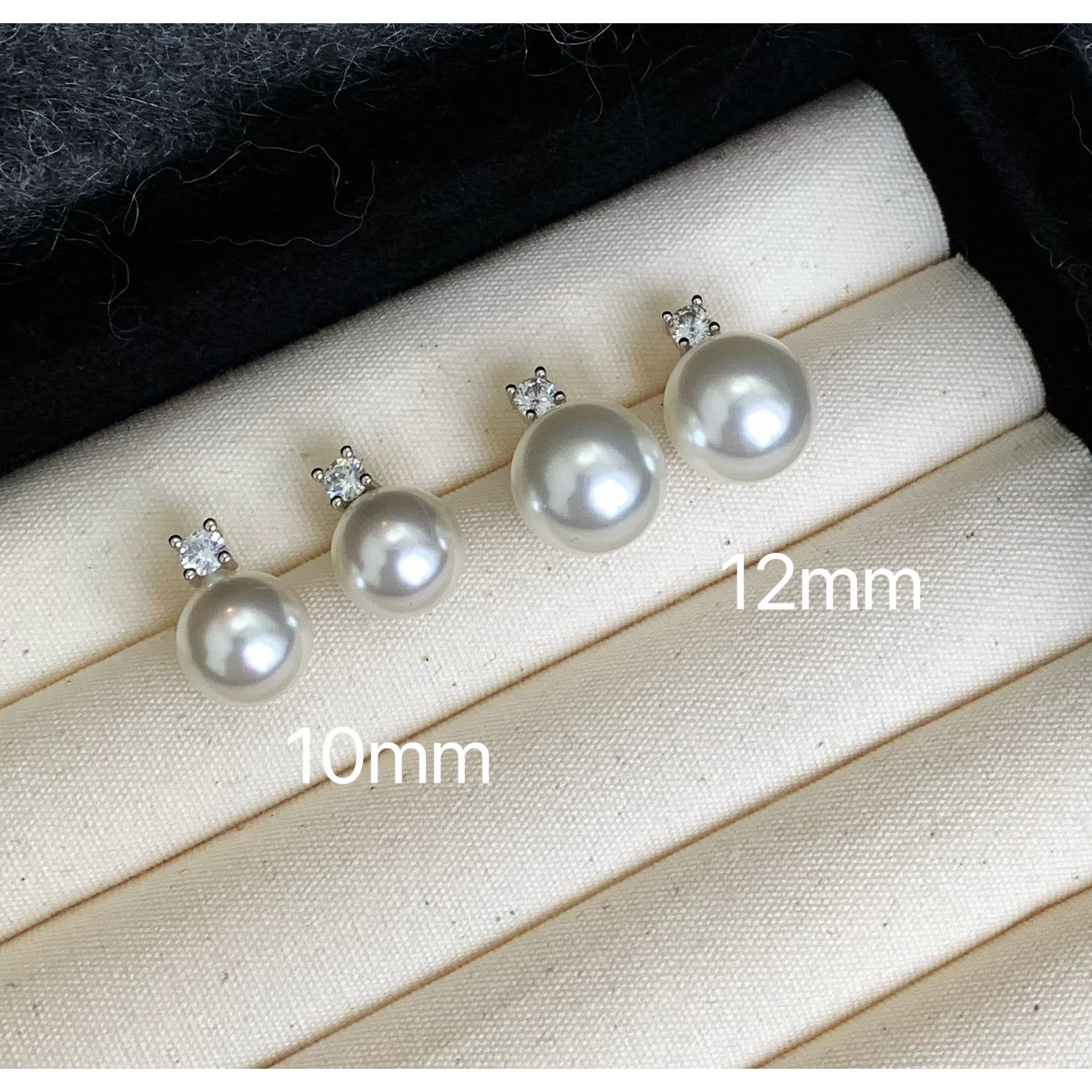 铜合金仿珍珠耳饰 「伊莎贝」珍珠耳夹无耳洞耳环女百搭气质耳饰